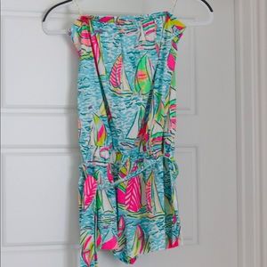 Lilly Pulitzer You Gotta Regatta Romper